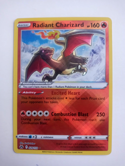 Pokemon SWSH Crown Zenith HOLO Radiant Charizard #020/159 - NM+ - Image 1