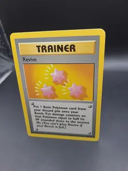 Revive 89/102 Uncommon Base Set WOTC Pokemon MP - Image 3