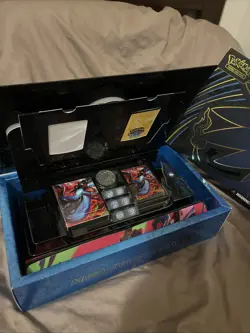 Pokemon Charizard X UPC Ultra Premium Collection EMPTY BOX and ACCESSORIES - Image 2