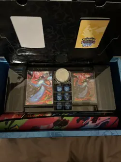 Pokemon Charizard X UPC Ultra Premium Collection EMPTY BOX and ACCESSORIES - Image 3