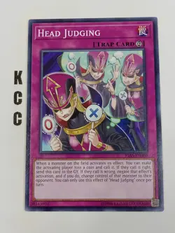 Yu-Gi-Oh TCG IGAS-EN080 Head Judging - Image 1