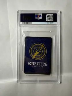 PSA 9 Mint Ace OP02-013 MINI Manga Alt Art Japanese One Piece Card - Image 2