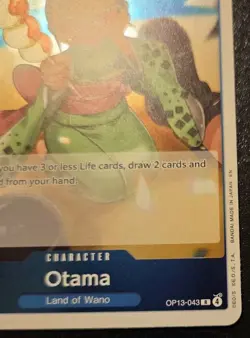 Otama OP13-043 Foil Rare Carrying On His Will One Piece Card Game - Image 5