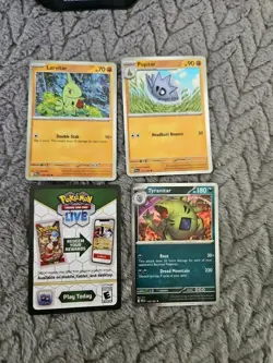 Pokemon TCG Triple Whammy Tin Collector Tin w 3 Foil Cards & Live Code Card Purp - Image 4