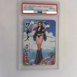 PSA 10 One Piece Nami Nico Robin Ginza Nishikawa Promo Card Set Japanese - Image 4
