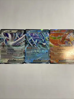 Pokemon TCG Classic Lugia EX, Suicune EX, and Ho-Oh EX Near Mint 3-Pack - Image 1