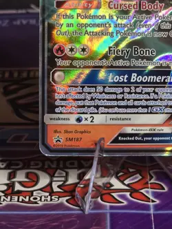 alolan marowak gx sm187 pokemon promo - Image 5