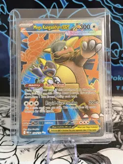 Pokemon TCG Mega Evolution Mega Kangaskhan EX 164/132 Full Art - Pack Fresh! - Image 1
