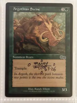 MTG-RD Mixed Lot Of Signed Magic The Gathering Cards By Elliott, Snoddy & Dorman - Image 4
