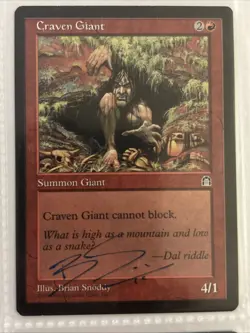 MTG-RD Mixed Lot Of Signed Magic The Gathering Cards By Elliott, Snoddy & Dorman - Image 5