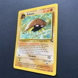Kabuto 1st Edition - Fossil - 50/62 Mint Pokemon Card 1999 - Image 3