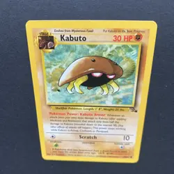 Kabuto 1st Edition - Fossil - 50/62 Mint Pokemon Card 1999 - Image 5