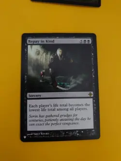 Repay in Kind. Rare Sorcery MTG Card. - Image 1