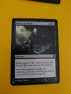 Repay in Kind. Rare Sorcery MTG Card. - Image 2