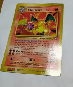 Charizard/Jumbo Card/CoroCoro Supplement/English Version/Charizard Pokemon Card - Image 1