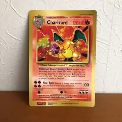 Charizard Special Jumbo Card Promo Rare Pokemon Card Game - Image 1