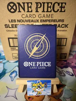 ONE PIECE CARD GAME HOLO CARTE FRANCAISE Sanji ST21-003 FR MINT - Image 2