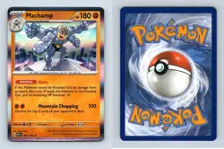 Machamp #68/165 Scarlet & Violet 151 Pokemon 2023 Rare Holo TCG Card - Image 1