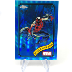 Marvel Card Spider-Man 2099 112 Blue /299 Topps Chrome 2025 [NM] - Image 1