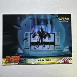 REBELLION #8 Topps Pokemon Card Mewtwo Strikes Back - Image 1