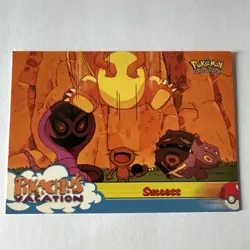 Pokemon Pikachu's Vacation Success Card Blue Label Pokemon 1998 LP #55 - Image 1