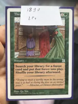 OG ENGLISH • Three Visits • Portal Three Kingdoms • Mtg (1897) - Image 5