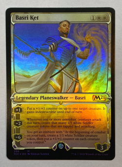 MTG - Basri Ket - Showcase - FOIL - Core Set 2021 - Image 1