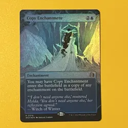 Copy Enchantment | Foil | R | 16 | Wilds of Eldraine: Enchanting Tales | MTG - Image 1