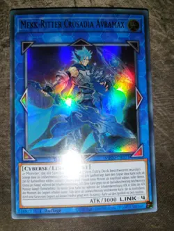 Yu-Gi-Oh! Mekk-Ritter Crusadia Avramax Ultra Rare MP20-DE071 1.Auflage Near Mint - Image 1