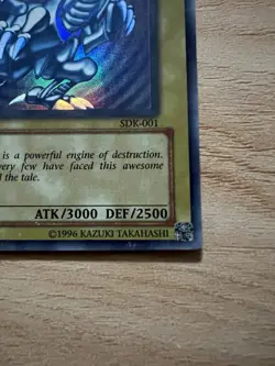 Yu-Gi-Oh! TCG Blue-Eyes White Dragon Kaiba SDK-001 Unlimited Ultra Rare - Image 5