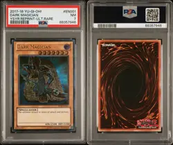 YuGiOh! Dark Magician YSYR-EN001 2017-18 Reprint Ultimate Rare PSA 7 ?? - Image 3