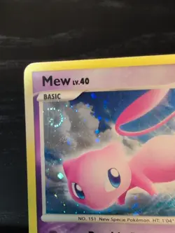 Mew 15/132 Secret Wonders Holo Rare Pokemon TCG Card With Swirl LP - Image 2
