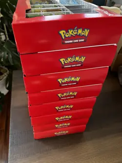 Pokemon TCG Prismatic Evolutions 8 Mini-Tins Promo Cards Costco Pack New Sealed - Image 3