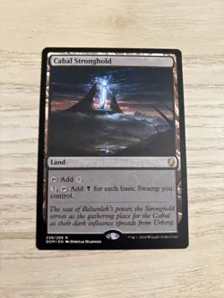 Cabal Stronghold DOM 238 NM MTG English Magic Card - Image 1