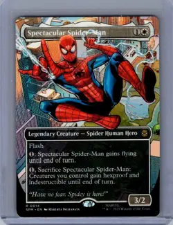 Spectacular Spider-Man (Borderless) R Marvel's Spider-Man 14 NM - Image 1