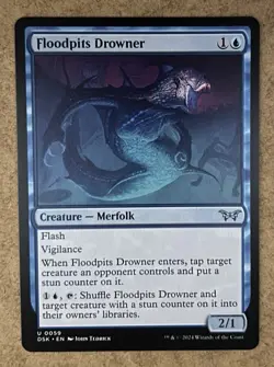 Floodpits Drowner- Duskmourn - NM MTG - Image 1
