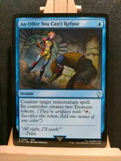 An Offer You Can't Refuse - Final Fantasy Commander - NM (see pics) MTG - Image 1