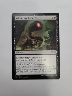 MTG - Withering Torment DSK Regular Uncommon #0124 - Image 1