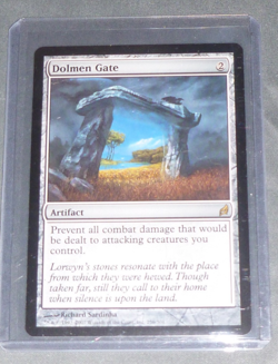 Dolmen Gate Lorwyn MTG Rare artifact Magic the Gathering - Image 1
