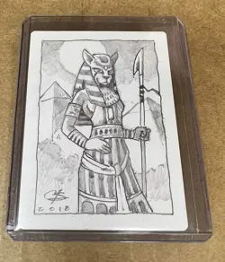 Mirage Mirror Hour of Devastation Signed Foil Artist Proof Sketched MTG RARE - Image 2