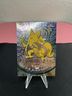 Kadabra #64 Pokemon Topps Chrome Series 1 Holo - TV Animation Edition - Image 2