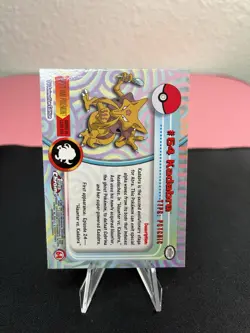 Kadabra #64 Pokemon Topps Chrome Series 1 Holo - TV Animation Edition - Image 3