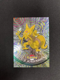 Kadabra #64 Pokemon Topps Chrome Series 1 Holo - TV Animation Edition - Image 5