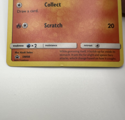 Litten SM08 Black Star Promo Sun and Moon Promos Pokemon TCG LP - Image 5