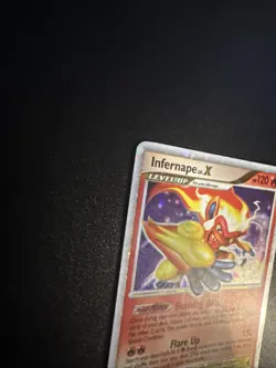Pokemon card 121/130 Infernape Lv X rare holo Lv X Diamond and Pearl - MP - Image 2
