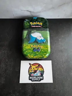 Pokemon TCG: Pokemon GO Mini Tin (Snorlax & Meltan) - Sealed - Image 1