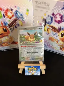 Carte Pokemon Evoli 074/131 Reverse Cosmos - Stamp Journee Pokemon 2025 - Image 1
