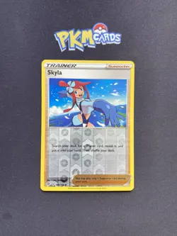 Pokemon TCG Skyla Rebel Clash 166/192 Reverse Holo LP. - Image 1