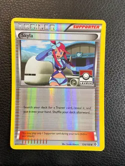 Skyla 134/149 Boundaries Crossed League Promo Stamp (Pokemon) Reverse Holo - LP - Image 1