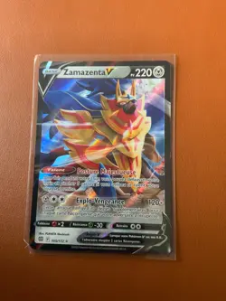 cartes Pokemon lot de 2 cartes V ultra rare de ZAMAZENTA en Francais - Image 3